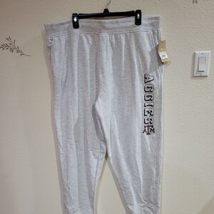 NWT Texas A&M Aggies - Rivalry Threads - Mens Light Gray Sweatpants Size 2XL